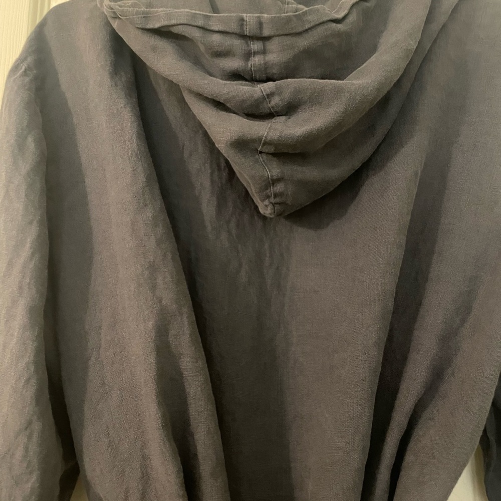 James Perse Linen Robe - Picture 8 of 10
